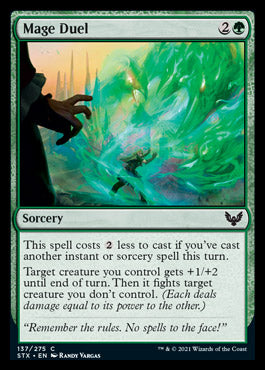Mage Duel [Strixhaven: School of Mages] MTG Single Magic: The Gathering | Red Claw Gaming