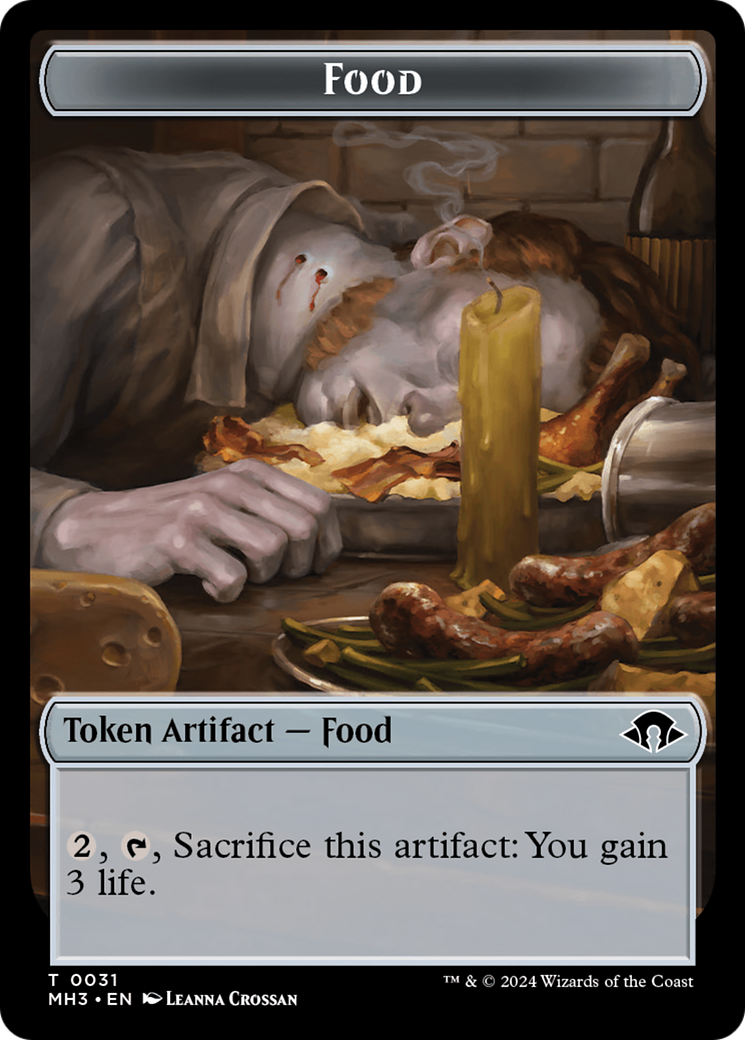 Eldrazi Spawn // Food Double-Sided Token [Modern Horizons 3 Tokens] MTG Single Magic: The Gathering | Red Claw Gaming