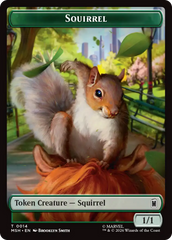 The Void // Squirrel Double-Sided Token [Marvel Super Heroes Tokens] MTG Single Magic: The Gathering | Red Claw Gaming