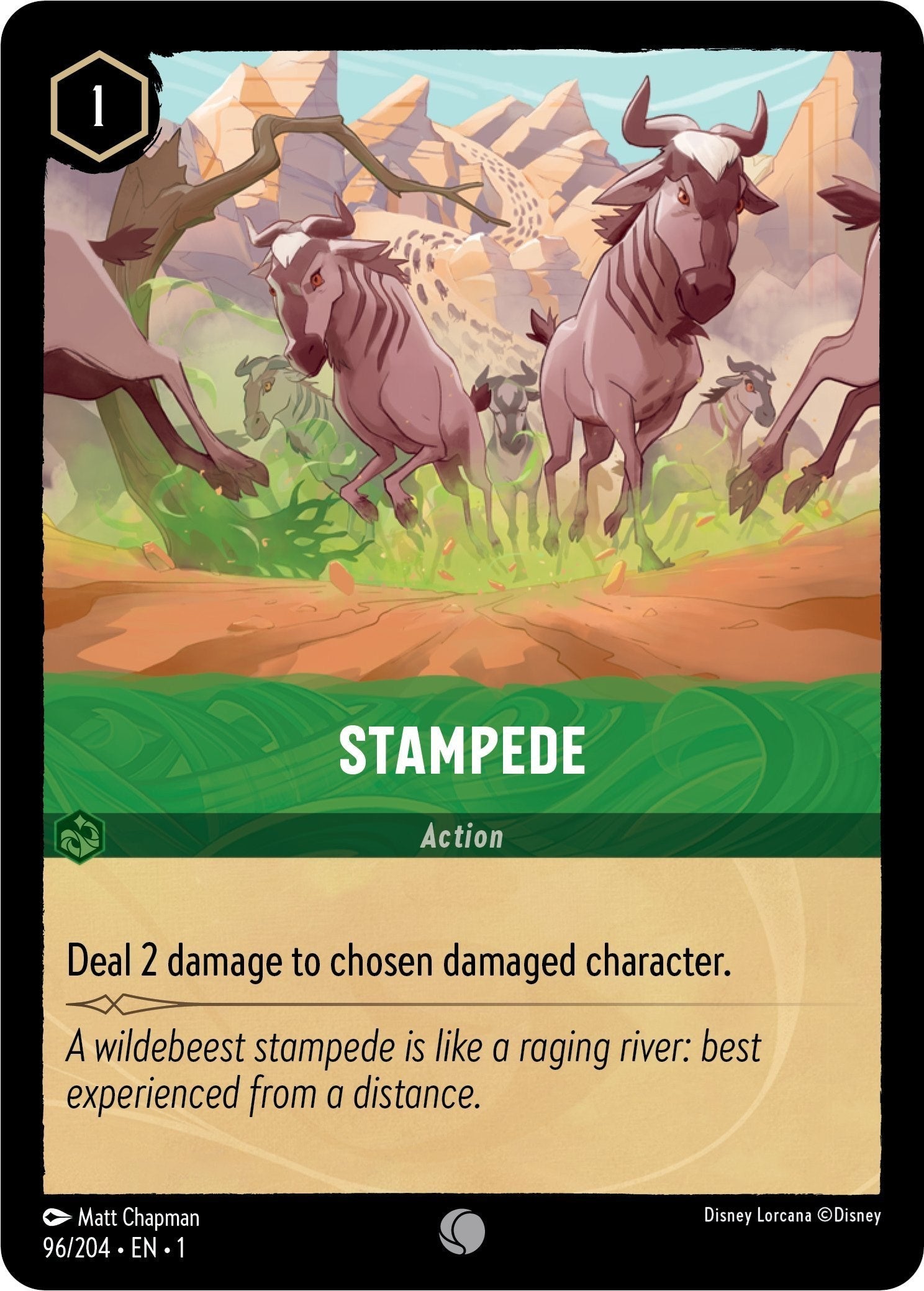 Stampede (96/204) [The First Chapter] Lorcana Single Disney | Red Claw Gaming
