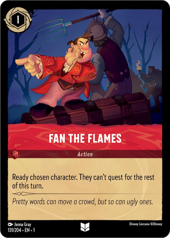 Fan the Flames (131/204) [The First Chapter] Lorcana Single Disney | Red Claw Gaming