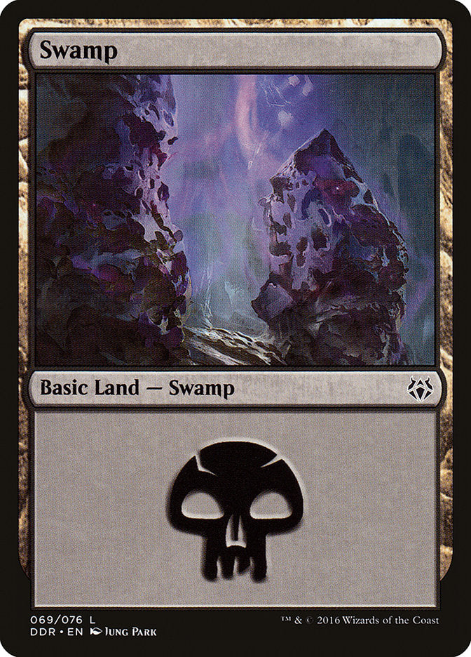 Swamp (69) [Duel Decks: Nissa vs. Ob Nixilis] MTG Single Magic: The Gathering | Red Claw Gaming