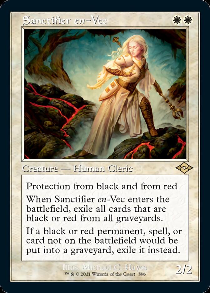 Sanctifier en-Vec (Retro) [Modern Horizons 2] MTG Single Magic: The Gathering    | Red Claw Gaming