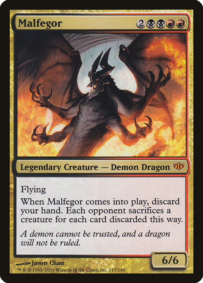 Malfegor [Conflux] MTG Single Magic: The Gathering | Red Claw Gaming