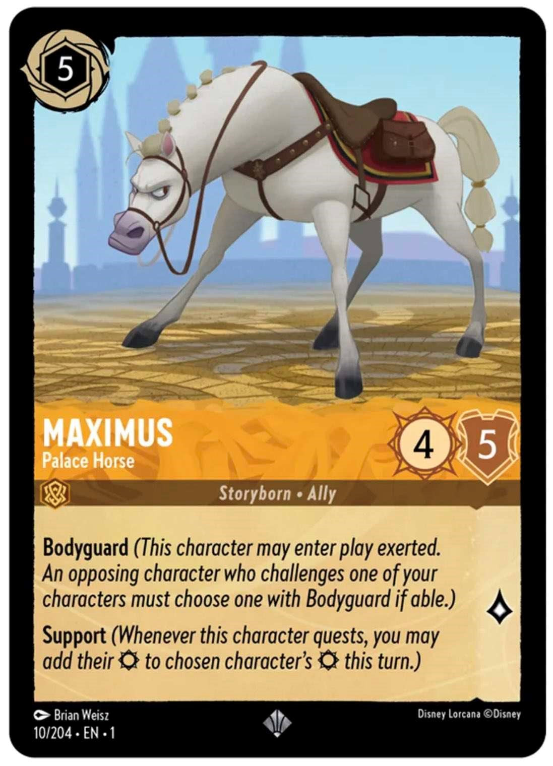 Maximus - Palace Horse (10/204) [The First Chapter] Lorcana Single Disney | Red Claw Gaming