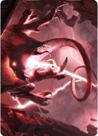 Thundering Rebuke Art Card [Zendikar Rising Art Series] MTG Single Magic: The Gathering | Red Claw Gaming