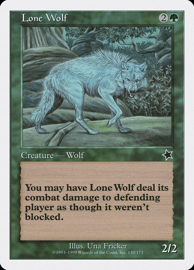 Lone Wolf [Starter 1999] MTG Single Magic: The Gathering | Red Claw Gaming