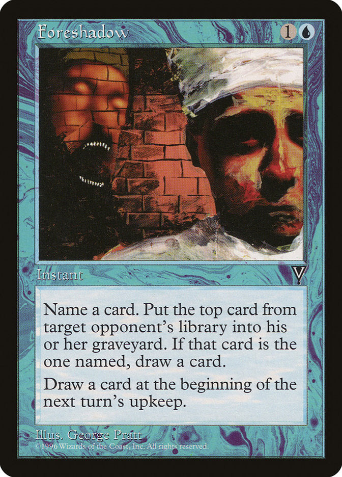 Foreshadow [Visions] MTG Single Magic: The Gathering | Red Claw Gaming