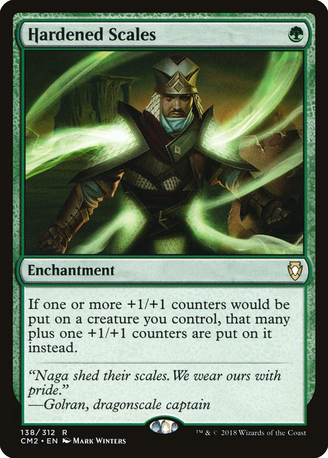 Hardened Scales [Commander Anthology Volume II] MTG Single Magic: The Gathering | Red Claw Gaming