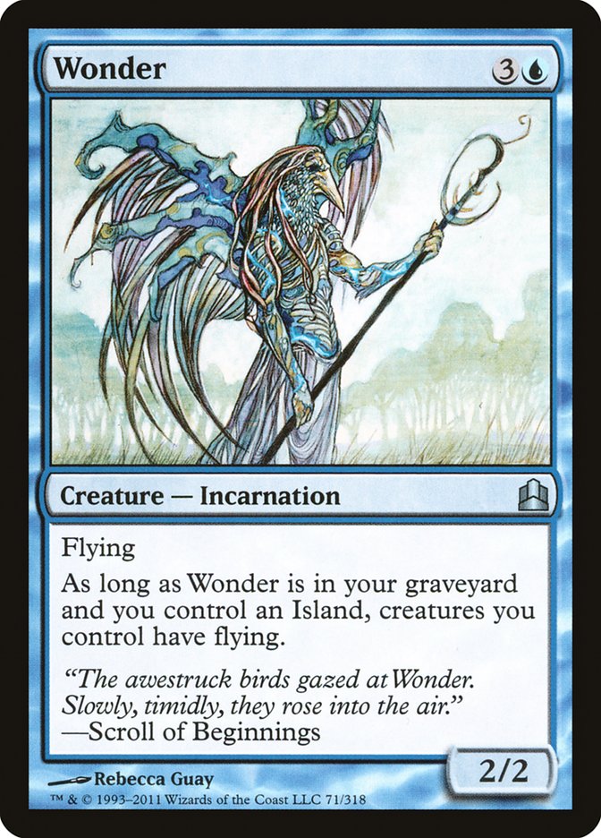 Wonder [Commander 2011] MTG Single Magic: The Gathering | Red Claw Gaming