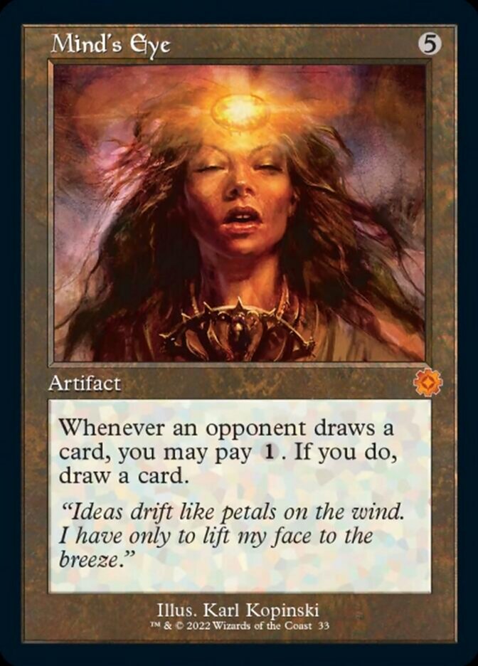 Mind's Eye (Retro) [The Brothers' War Retro Artifacts] MTG Single Magic: The Gathering | Red Claw Gaming