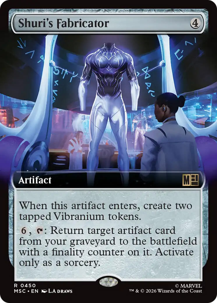Shuri's Fabricator (Extended Art) [Marvel Super Heroes Commander] | Red Claw Gaming
