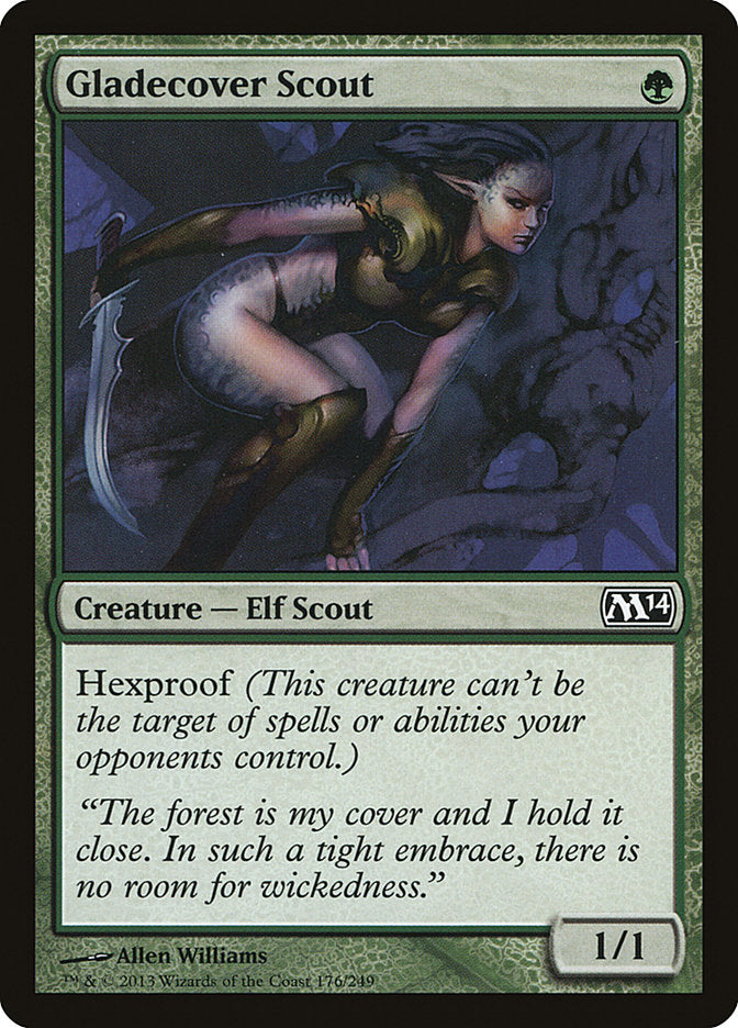 Gladecover Scout [Magic 2014] MTG Single Magic: The Gathering | Red Claw Gaming