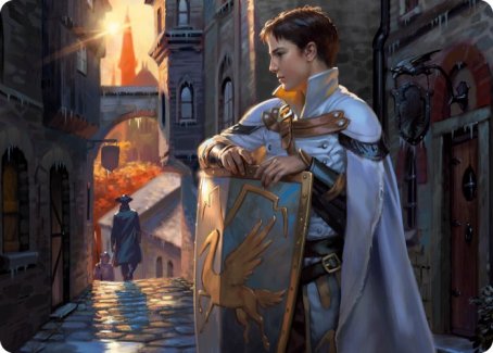 Dennick, Pious Apprentice Art Card [Innistrad: Midnight Hunt Art Series] MTG Single Magic: The Gathering | Red Claw Gaming