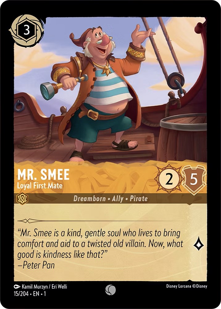 Mr. Smee - Loyal First Mate (15/204) [The First Chapter] | Red Claw Gaming