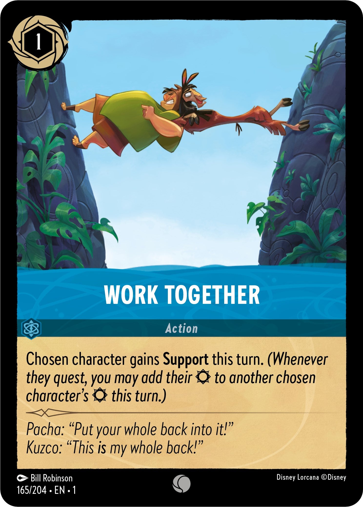 Work Together (165/204) [The First Chapter] Lorcana Single Disney | Red Claw Gaming