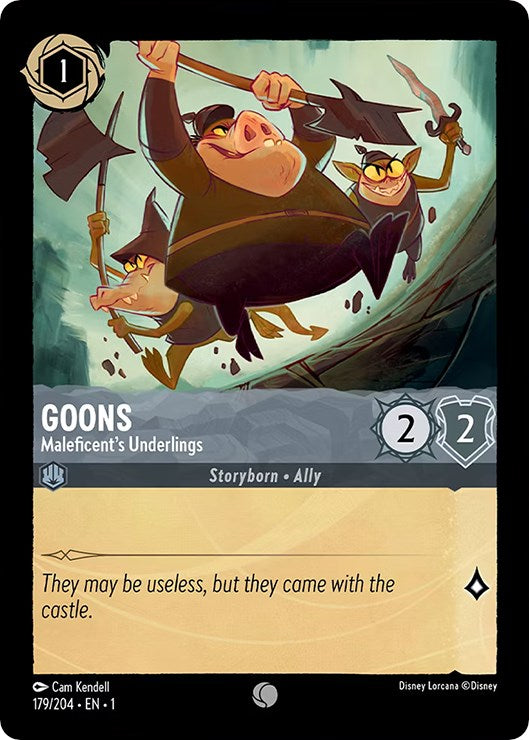 Goons - Maleficent's Underlings (179/204) [The First Chapter] Lorcana Single Disney | Red Claw Gaming