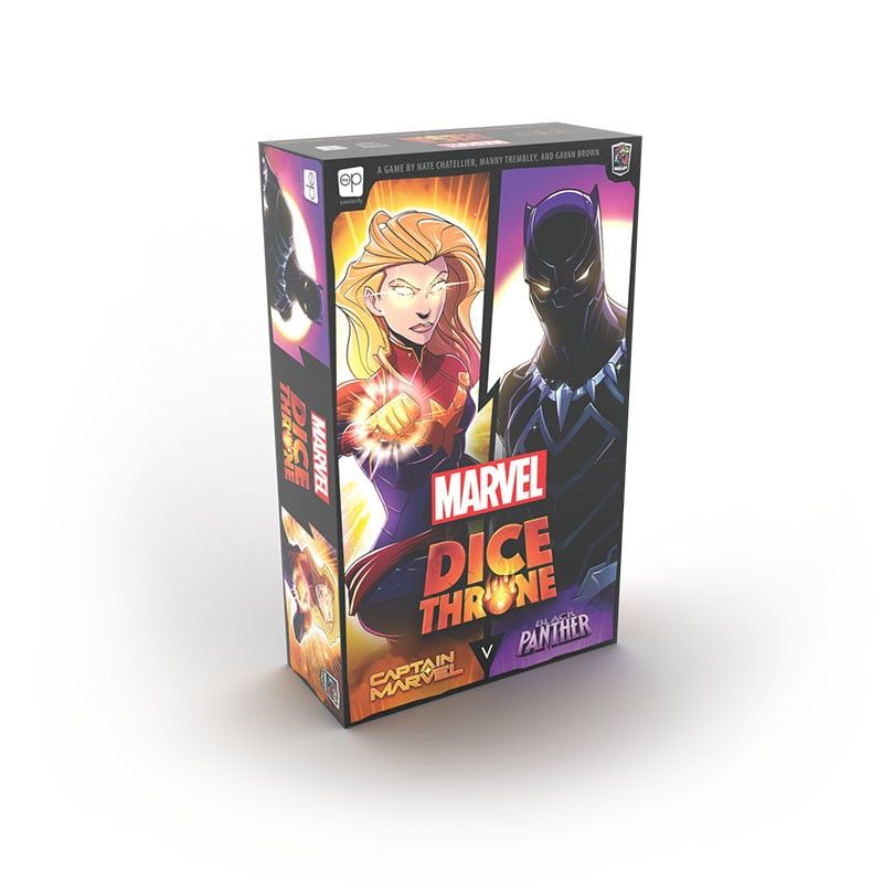 Marvel Dice Throne: 2 Hero Box - Black Panther & Captain Marvel Board Games Universal DIstribution | Red Claw Gaming