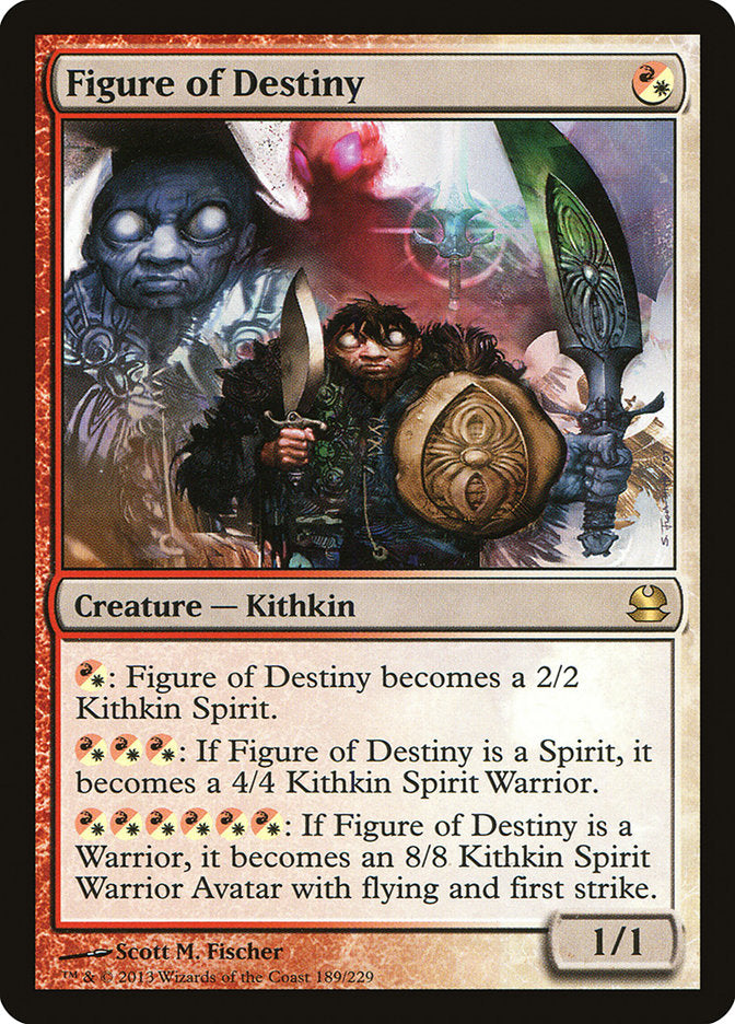 Figure of Destiny [Modern Masters] MTG Single Magic: The Gathering | Red Claw Gaming
