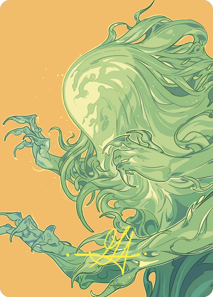 Omnath, Locus of Mana Art Card (Gold-Stamped Signature) [Commander Masters Art Series] MTG Single Magic: The Gathering | Red Claw Gaming