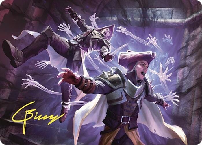 Grave Pact Art Card (Gold-Stamped Signature) [Commander Masters Art Series] MTG Single Magic: The Gathering | Red Claw Gaming