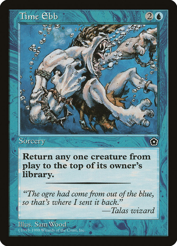 Time Ebb [Portal Second Age] MTG Single Magic: The Gathering | Red Claw Gaming