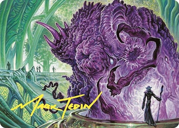 Experiment Kraj Art Card (Gold-Stamped Signature) [Commander Masters Art Series] MTG Single Magic: The Gathering | Red Claw Gaming