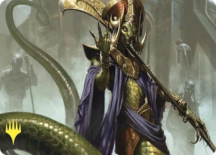 Sidisi, Brood Tyrant Art Card (Gold-Stamped) [Commander Masters Art Series] MTG Single Magic: The Gathering | Red Claw Gaming