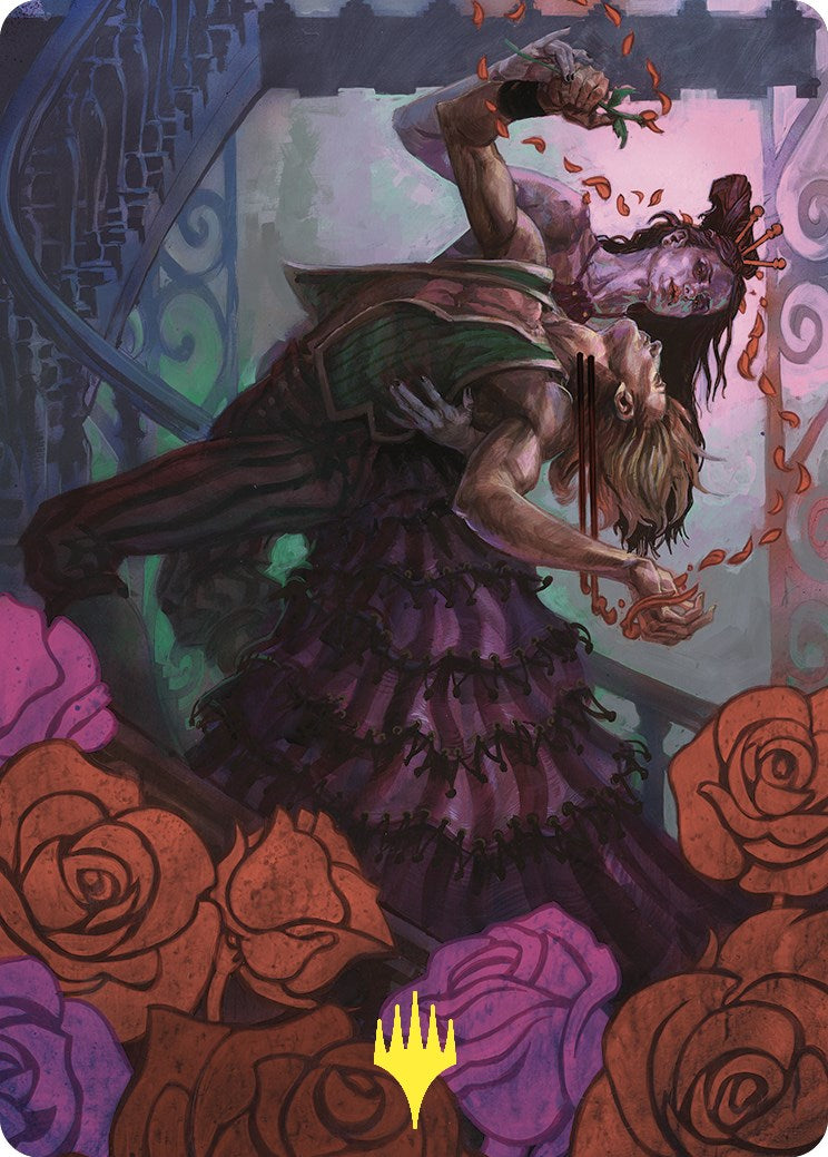 Exsanguinate Art Card (2) (Gold-Stamped) [Commander Masters Art Series] MTG Single Magic: The Gathering | Red Claw Gaming