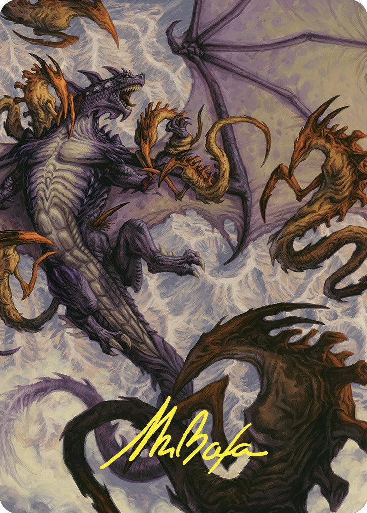 Kindred Dominance Art Card (Gold-Stamped Signature) [Commander Masters Art Series] MTG Single Magic: The Gathering | Red Claw Gaming