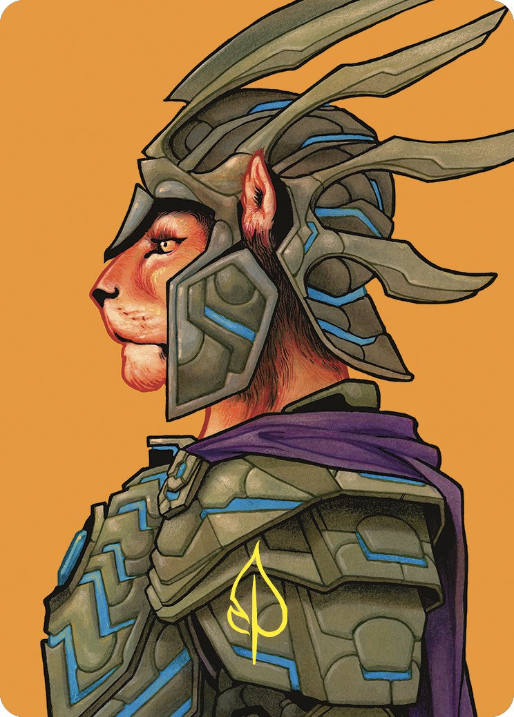 Kemba, Kha Regent Art Card (2) (Gold-Stamped Signature) [Commander Masters Art Series] MTG Single Magic: The Gathering | Red Claw Gaming