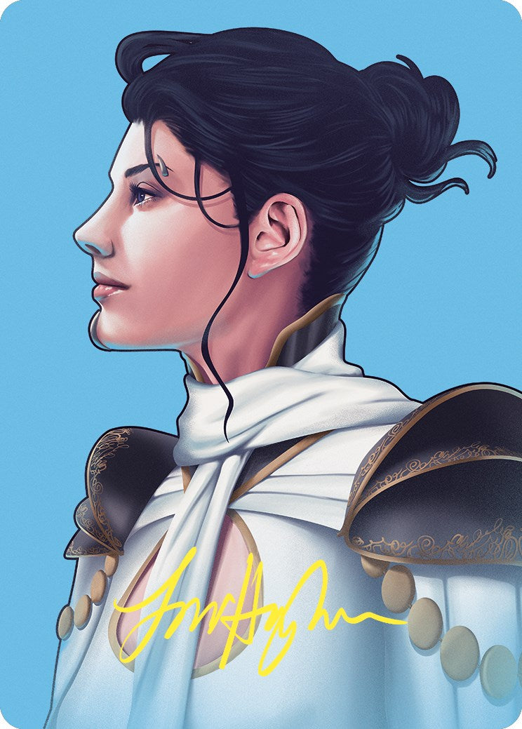 Teysa Karlov Art Card (Gold-Stamped Signature) [Commander Masters Art Series] MTG Single Magic: The Gathering | Red Claw Gaming