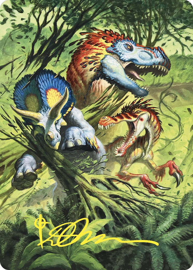 Finale of Devastation Art Card (Gold-Stamped Signature) [Commander Masters Art Series] MTG Single Magic: The Gathering | Red Claw Gaming