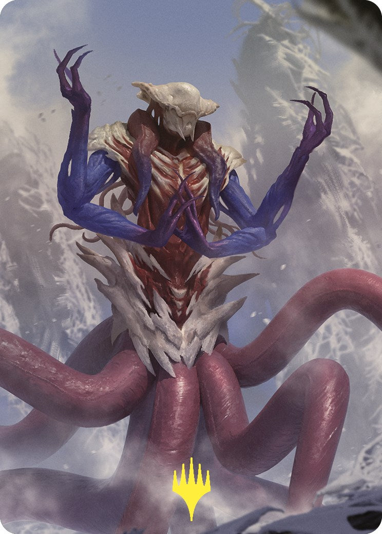 Zhulodok, Void Gorger Art Card (Gold-Stamped) [Commander Masters Art Series] MTG Single Magic: The Gathering | Red Claw Gaming