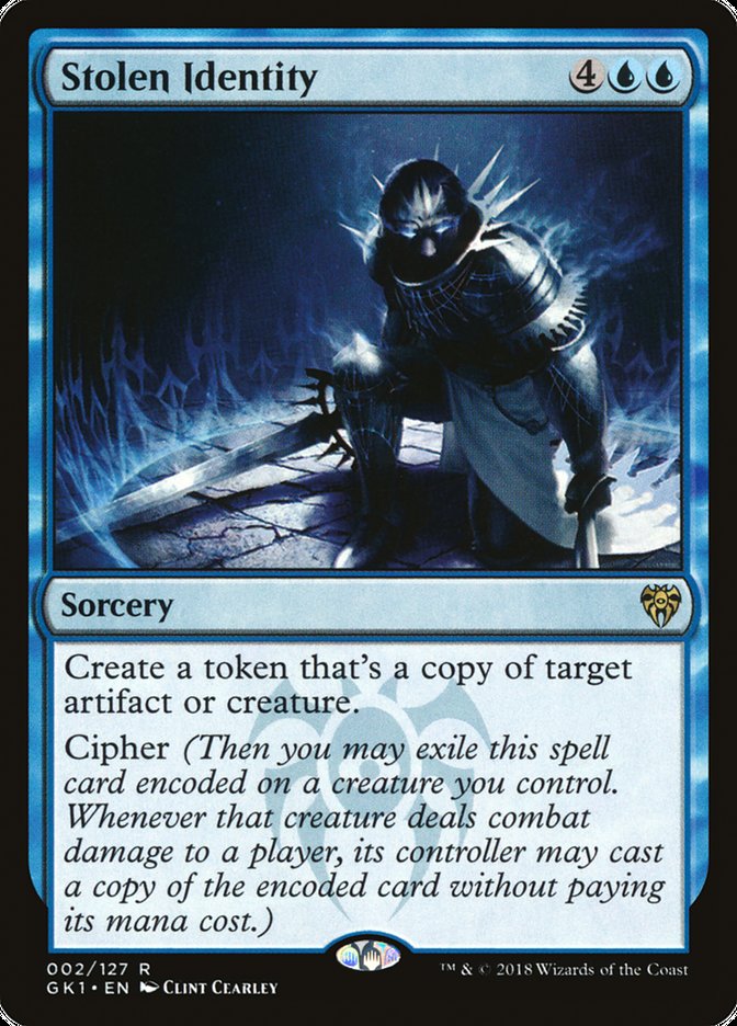 Stolen Identity [Guilds of Ravnica Guild Kit] MTG Single Magic: The Gathering | Red Claw Gaming