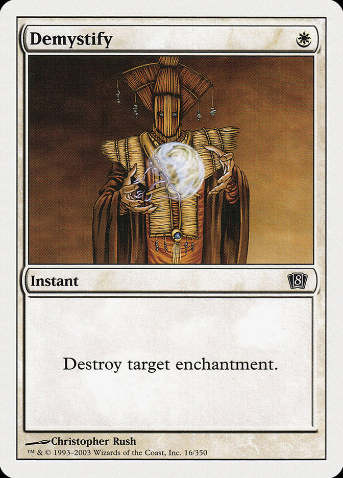 Demystify [Eighth Edition] MTG Single Magic: The Gathering | Red Claw Gaming