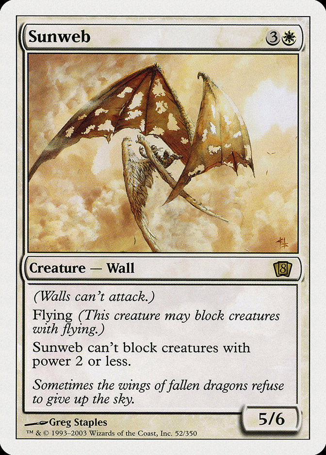 Sunweb [Eighth Edition] MTG Single Magic: The Gathering | Red Claw Gaming