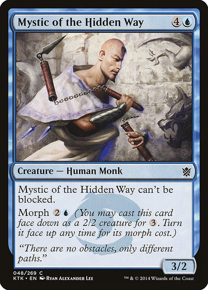 Mystic of the Hidden Way [Khans of Tarkir] MTG Single Magic: The Gathering | Red Claw Gaming