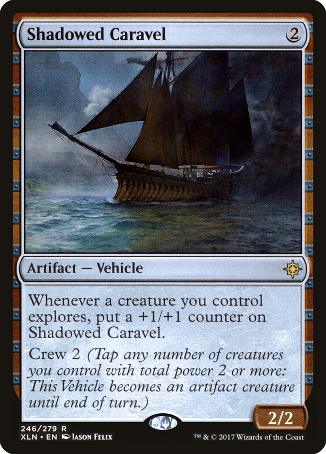 Shadowed Caravel [Ixalan] MTG Single Magic: The Gathering | Red Claw Gaming