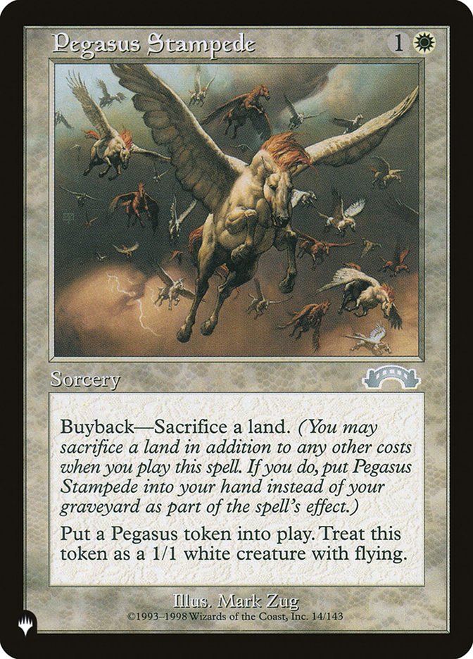 Pegasus Stampede [The List] MTG Single Magic: The Gathering | Red Claw Gaming