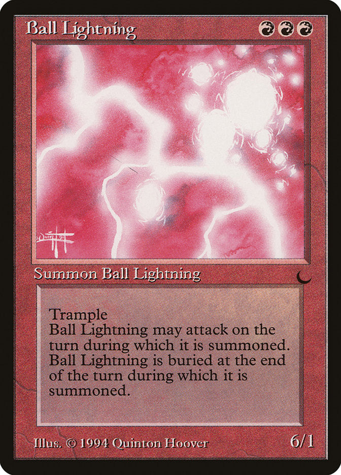 Ball Lightning [The Dark] MTG Single Magic: The Gathering | Red Claw Gaming
