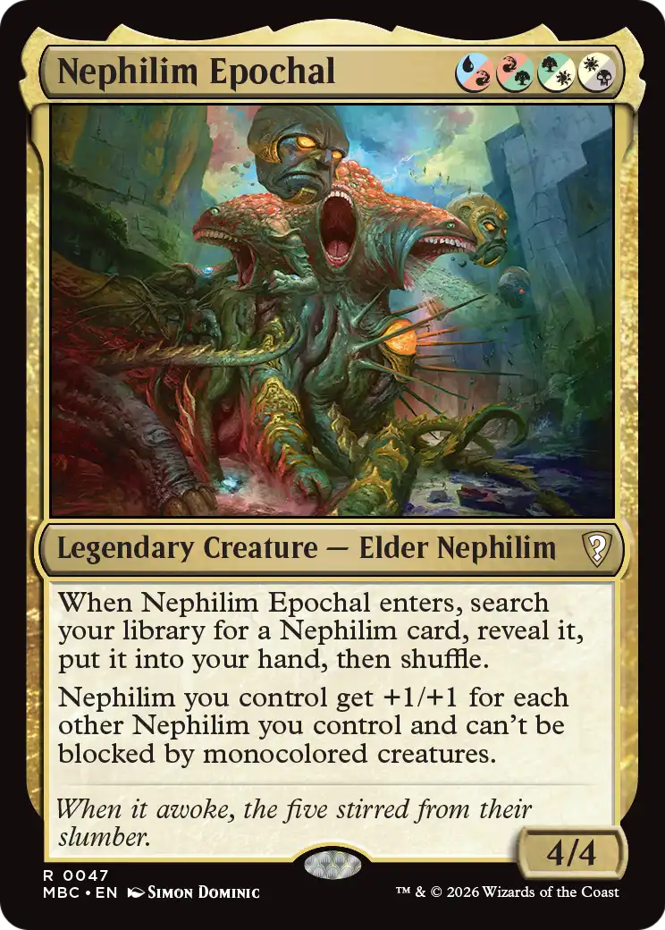 Nephilim Epochal [Mystery Booster: Commander Edition] | Red Claw Gaming