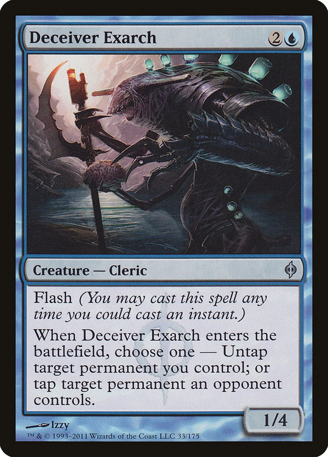 Deceiver Exarch [New Phyrexia] MTG Single Magic: The Gathering | Red Claw Gaming