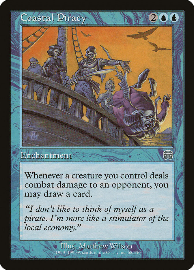 Coastal Piracy [Mercadian Masques] MTG Single Magic: The Gathering | Red Claw Gaming