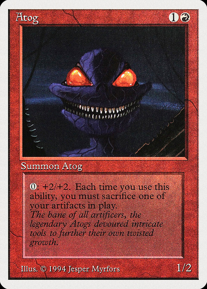 Atog [Summer Magic / Edgar] MTG Single Magic: The Gathering | Red Claw Gaming
