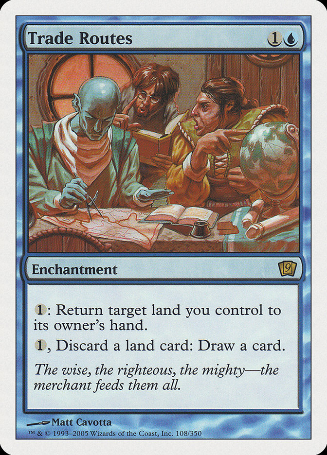 Trade Routes [Ninth Edition] MTG Single Magic: The Gathering | Red Claw Gaming