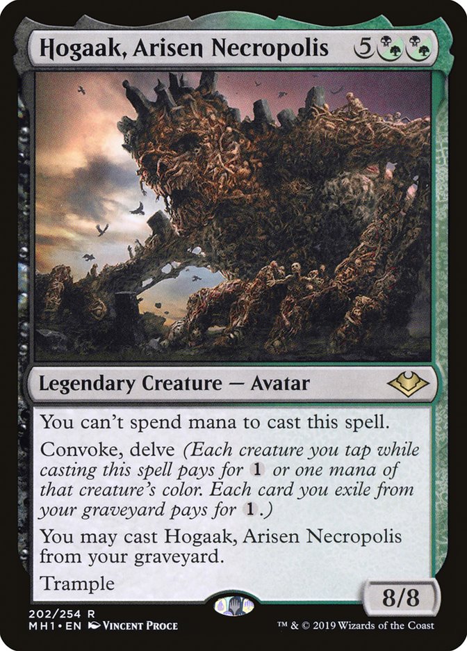 Hogaak, Arisen Necropolis [Modern Horizons] MTG Single Magic: The Gathering    | Red Claw Gaming