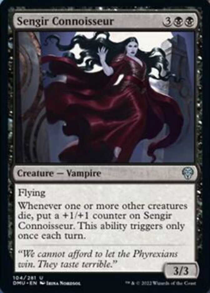 Sengir Connoisseur [Dominaria United] MTG Single Magic: The Gathering | Red Claw Gaming