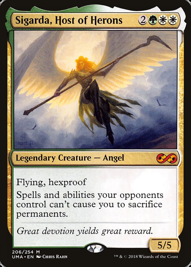Sigarda, Host of Herons [Ultimate Masters] MTG Single Magic: The Gathering | Red Claw Gaming