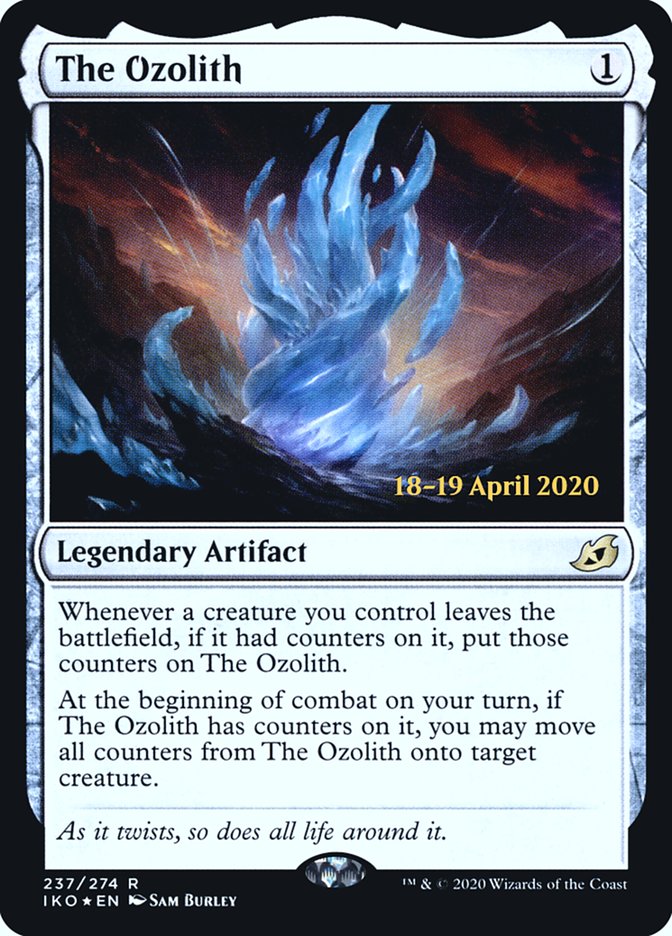 The Ozolith [Ikoria: Lair of Behemoths Prerelease Promos] MTG Single Magic: The Gathering | Red Claw Gaming